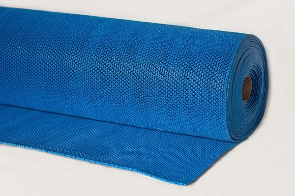 Грязезащитное рулонное покрытие ЗигЗаг Синий 4,5 мм (1,2 м) Китай в Барнауле