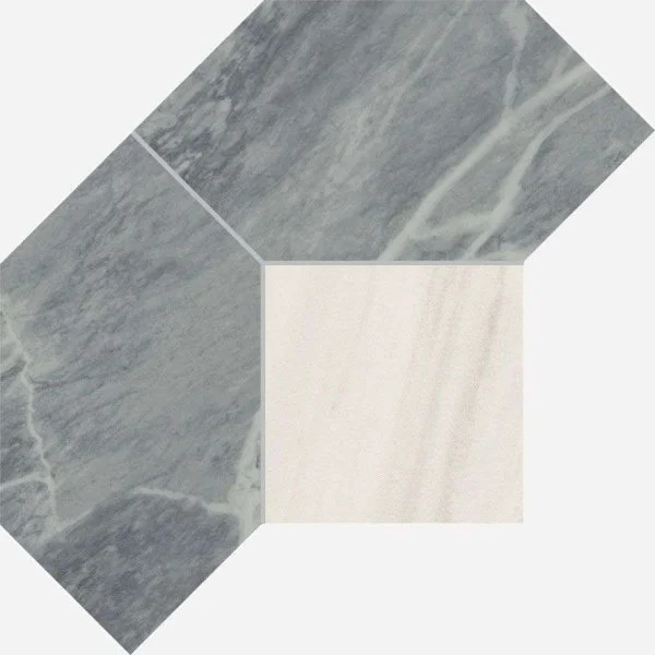 Керамогранит Italon Шарм Экстра Атлантик 28,5х21 мозаика Полигон в Барнауле