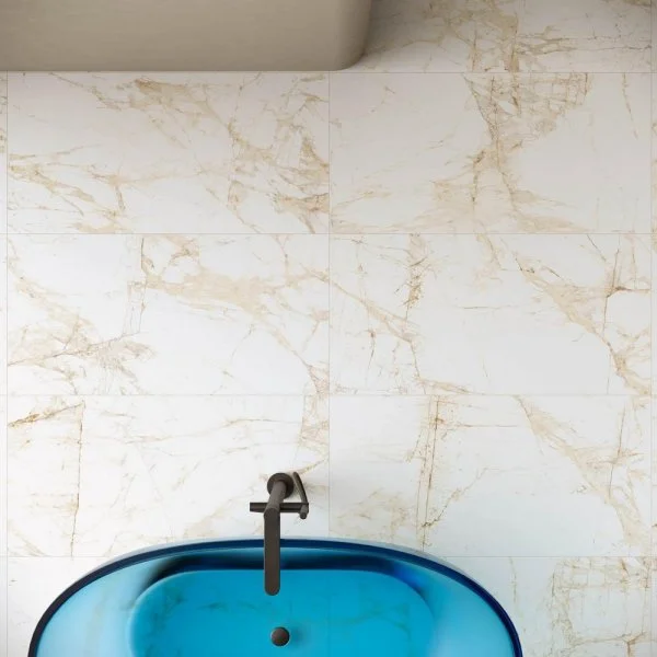 Керамогранит Coliseum Канова Уайт 60х120 (Натуральный и Реттифицированный) в Барнауле