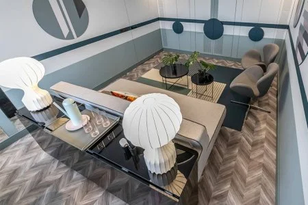 Пробковое покрытие CorkStyle Chevron Silver в Барнауле