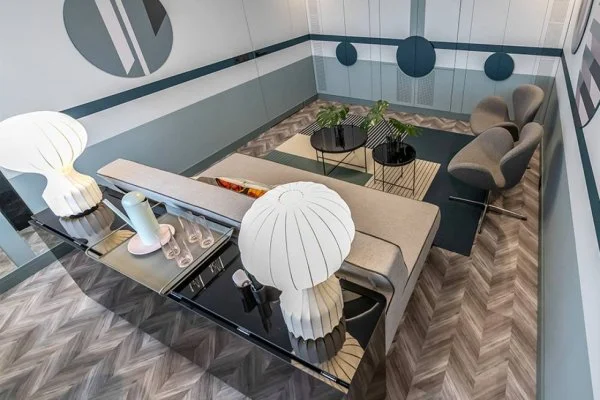 Пробковое покрытие CorkStyle Chevron Silver в Барнауле