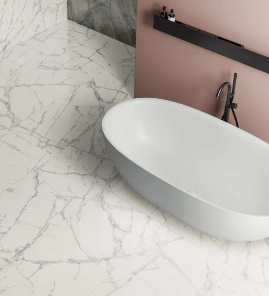 Керамогранит Italon Шарм Делюкс Инвизибл Уайт 60х120 (Паттинированная и реттифицированная) в Барнауле