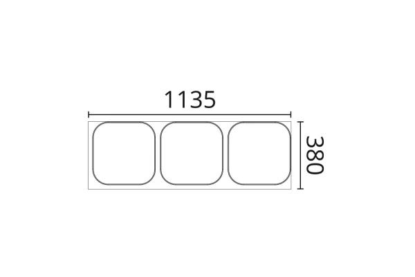 Декоративная панель NMC Arstyl Icon (113.5x38x4.5 см) в Барнауле