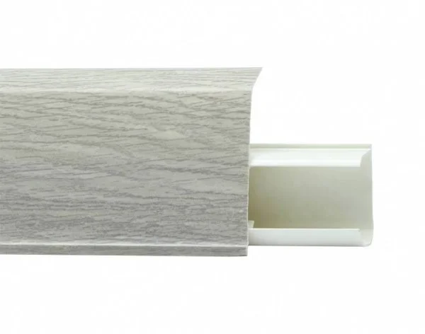 Пластиковый плинтус Royce №545 Дуб Париж (55х23х2200мм) в Барнауле