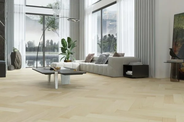 Паркетная доска Quartz Parquet Английская Ёлка Дуб Испанский 33-404 в Барнауле