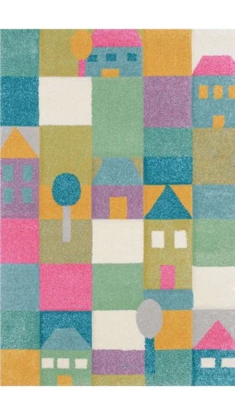 Ковер Синтелон Pastel Kids 1,60x2,30 S6ZRS Прямоугольник в Барнауле