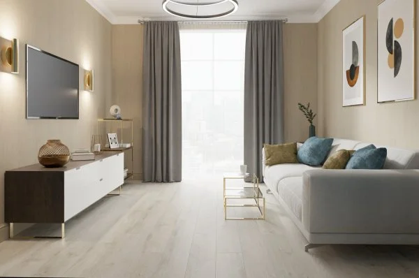 Ламинат Egger PRO 8/32 Дуб Кортина белый EPL034 в Барнауле