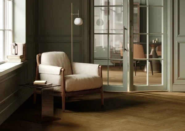 Паркетная доска Quartz Parquet Штучный паркет Дуб Кедровый Латте 44-1258-59 в Барнауле