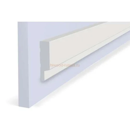 Финишный молдинг LF124A NP правый белый (42х12х2700мм) в Барнауле