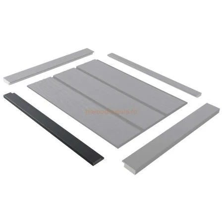 Финишный молдинг LF124A GR15K правый декорированный (42х12х2700мм) в Барнауле