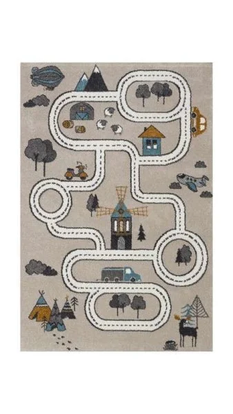 Ковер Синтелон Vegas Kids 1,20х1,70 01EKE Прямоугольник в Барнауле