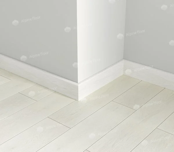 Кварцевый плинтус Alpine Floor Parquet Light 13-0 Белый в Барнауле