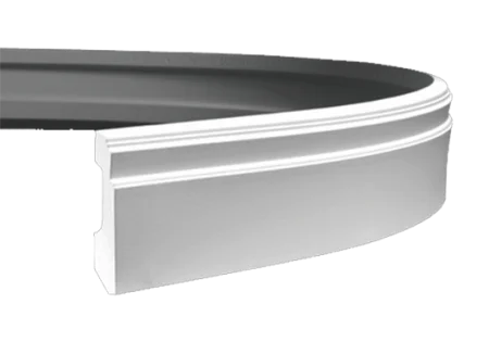 Плинтус Европласт 1.53.101 (110х26х2000 мм) Гибкий в Барнауле