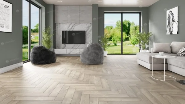 Кварц-виниловая плитка Alpine Floor Parquet Дуб Натуральный Отбеленный ЕСО 16-5 2.5 мм. 43 класс в Барнауле
