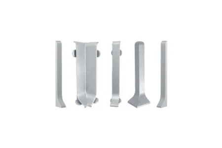 Наружный угол для плинтуса ЭлитПроф Плоский 100 (ПВХ) в Барнауле