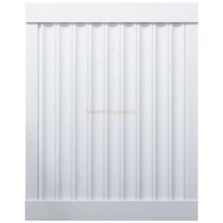 Финишный молдинг LF124A NP правый белый (42х12х2700мм) в Барнауле