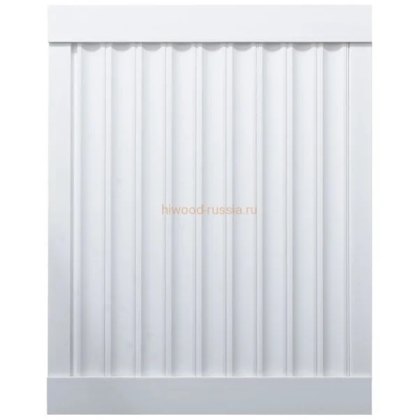 Финишный молдинг LF124A NP правый белый (42х12х2700мм) в Барнауле