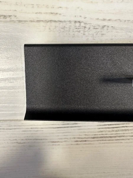 Алюминиевый плинтус Bonkeel ПЛ80 515л Черный (78,5х11,2х2500мм) в Барнауле