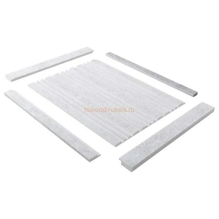 Финишный молдинг LF124B W50 левый декорированный (31х12х2700мм) в Барнауле