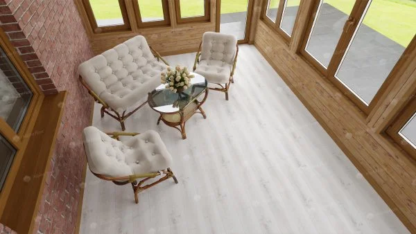 Каменно-полимерная плитка Alpine Floor Classic Дуб Выбеленный ECO 182-8, 4мм 43 класс в Барнауле