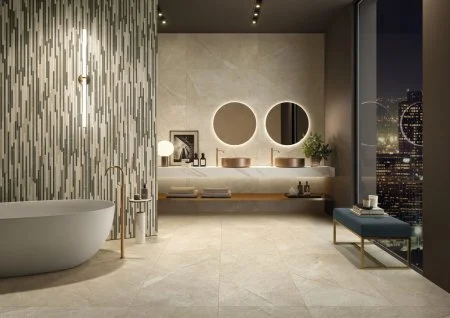 Керамогранит Italon Метрополис Вставка Стрип Ворм 26х75 (Натуральная) в Барнауле