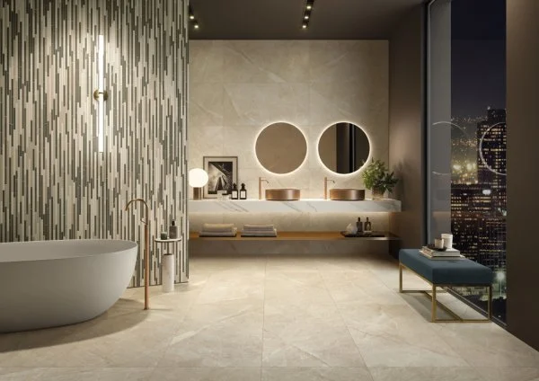 Керамогранит Italon Метрополис Вставка Стрип Ворм 26х75 (Натуральная) в Барнауле