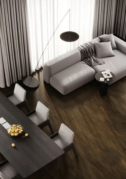 Паркетная доска Quartz Parquet Классик 7 мм Дуб Брауни 413 в Барнауле