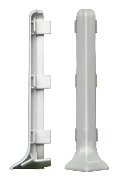 Наружный угол Bonkeel ПЛ60 серый (ПВХ) в Барнауле