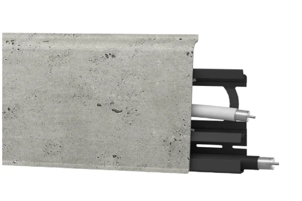 Плинтус пластиковый Arbiton INDO70 133 Оксфорд 2,5 м в Барнауле