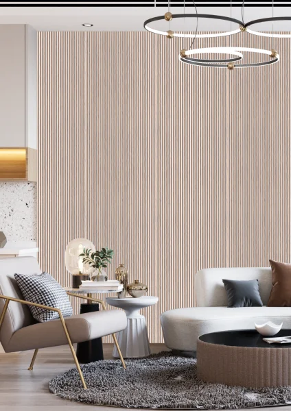 Декоративная панель для стен HiWood LV129 BR417N (120х12х2700мм) в Барнауле