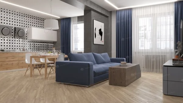 Каменно-полимерная плитка Alpine Floor Sequoia Секвойя Коньячная ECO 6-2, 4мм 43 класс в Барнауле