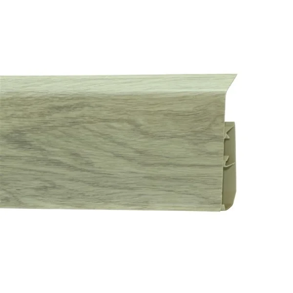 Пластиковый плинтус Royce №301 Дуб Венеция (80х24х2200мм) в Барнауле