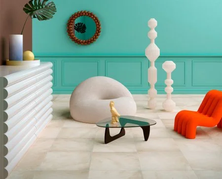 Керамогранит Coliseum Ривьера Уайт 60х60 (Натуральный и Реттифицированный) в Барнауле