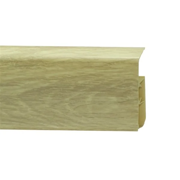 Пластиковый плинтус Royce №306 Дуб Эйфель (80х24х2200мм) в Барнауле