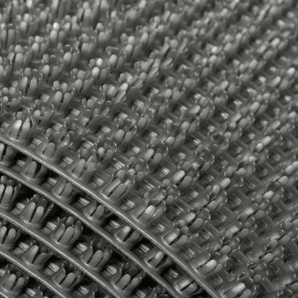 Щетинистое покрытие Альфа-Стиль 128 Серый металлик - 0,9х15 м. пог в Барнауле