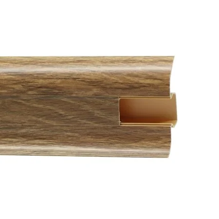 Пластиковый плинтус Royce №804 Дуб Викторианский (58х22х2200мм) в Барнауле