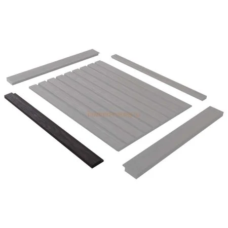 Финишный молдинг LF124A BR395 правый декорированный (42х12х2700мм) в Барнауле