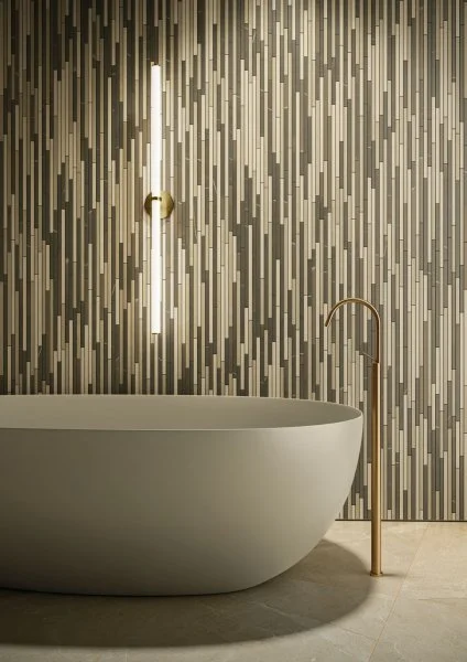 Керамогранит Italon Метрополис Вставка Стрип Ворм 26х75 (Натуральная) в Барнауле