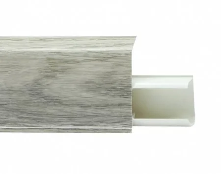 Пластиковый плинтус Royce №549 Дуб Альба (55х23х2200мм) в Барнауле