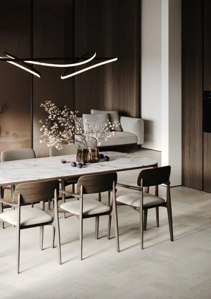 Паркетная доска Quartz Parquet Штучный паркет Дуб Скандинавский 44-1258-57 в Барнауле