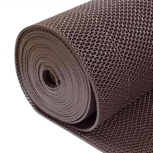 Грязезащитное рулонное покрытие ЗигЗаг Коричневый 4,5 мм (0,9 м) Китай в Барнауле