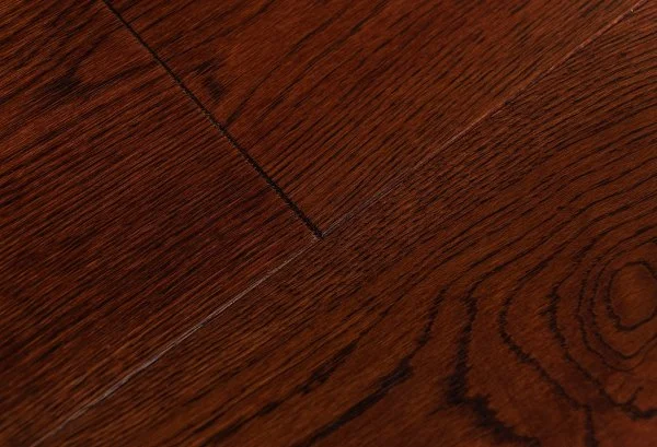 Массивная доска Аmber Wood Дуб шоколад браш лак 18*120*300-1800 мм в Барнауле