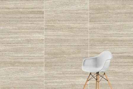 Керамогранит Vitra CityStone Травертин Линейный 60х120 (Натуральная и Реттифицированная) в Барнауле