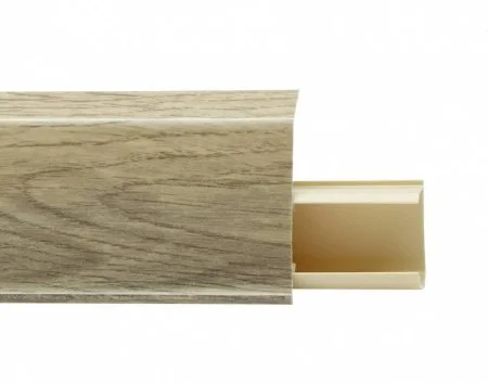 Пластиковый плинтус Royce №530 Дуб Пекан (55х23х2200мм) в Барнауле