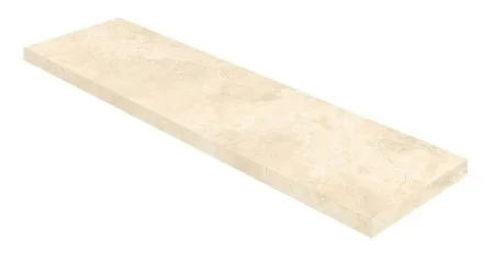 Керамогранит Coliseum Аурелия Уайт Ступень угловая правая (Натуральный, 33х120) в Барнауле