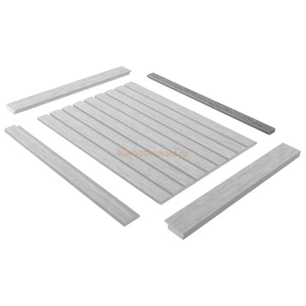 Финишный молдинг LF124B GN68 левый декорированный (31х12х2700мм) в Барнауле