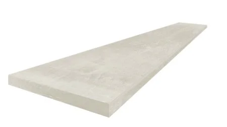 Керамогранит Coliseum Экспо Уайт Ступень угловая левая (Натуральный, 33х60) в Барнауле