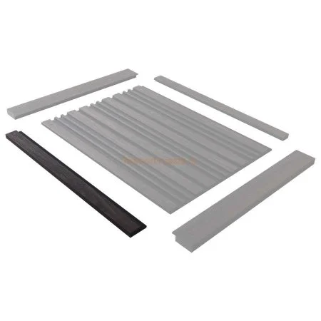 Финишный молдинг LF124A BR395K правый декорированный (42х12х2700мм) в Барнауле