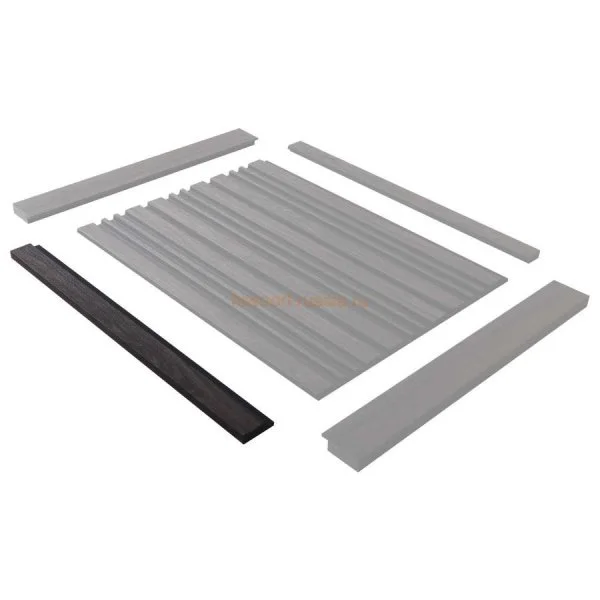 Финишный молдинг LF124A BR395K правый декорированный (42х12х2700мм) в Барнауле