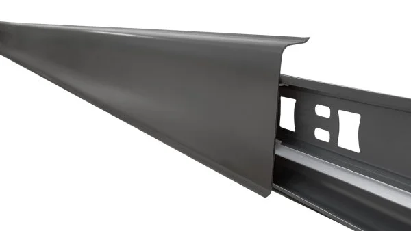 Плинтус пластиковый Arbiton INDO70 220 Чёрный матовый 2.5 м в Барнауле